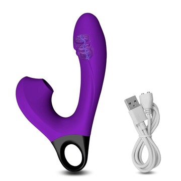 Clitoral Vacuum Stimulator for Ladies / Female Silicone Vibrator / Dildo Sucker Masturbator - EVE's SECRETS